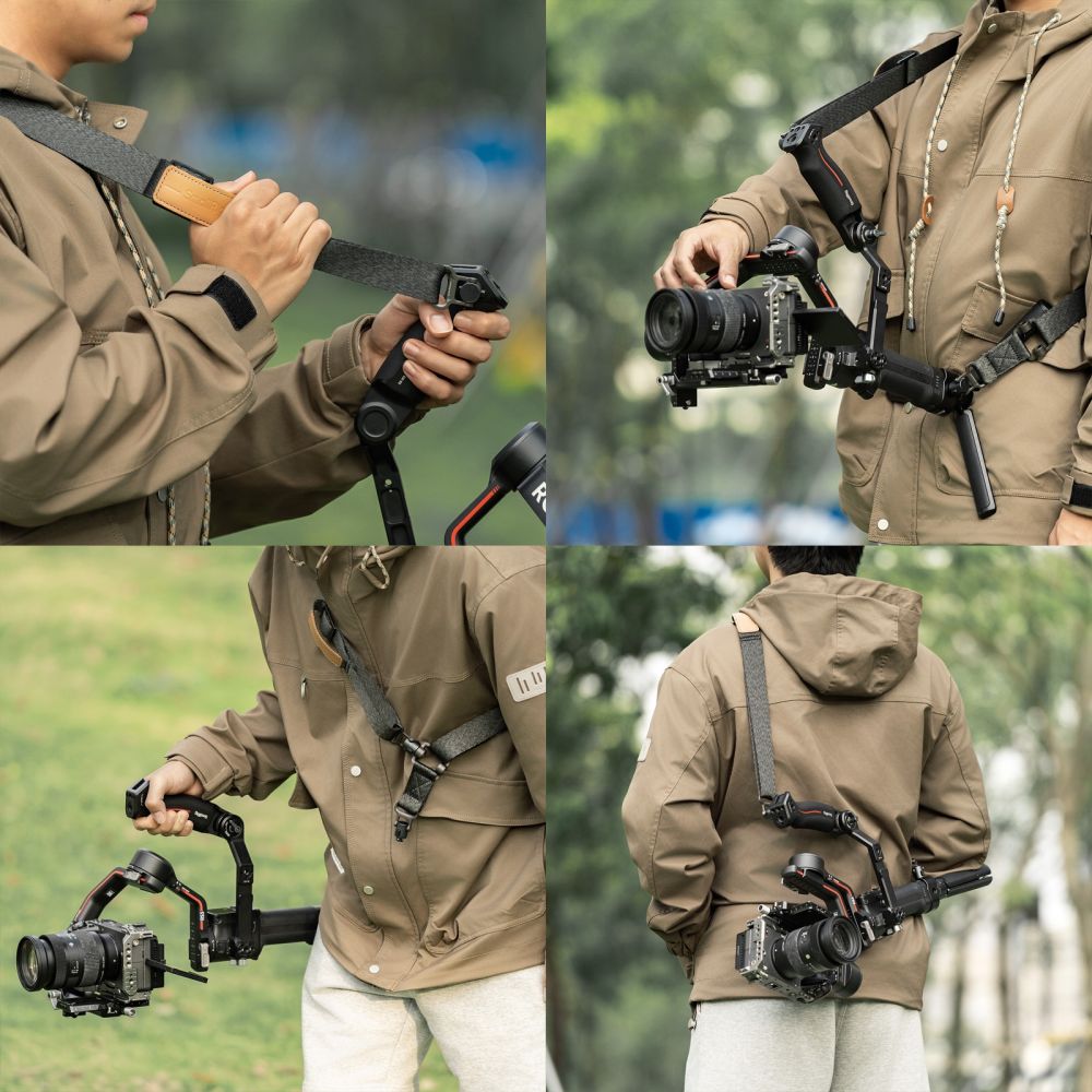 SmallRig 5362 Shoulder Strap voor DJI Stabilizers, black