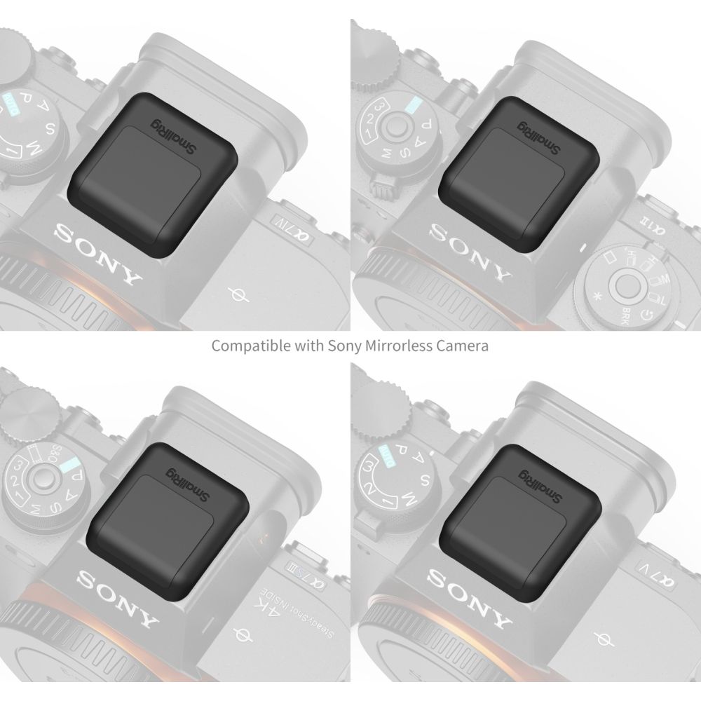 SmallRig 6247 Hot Shoe Cover voor Sony (2pcs, Full Black)