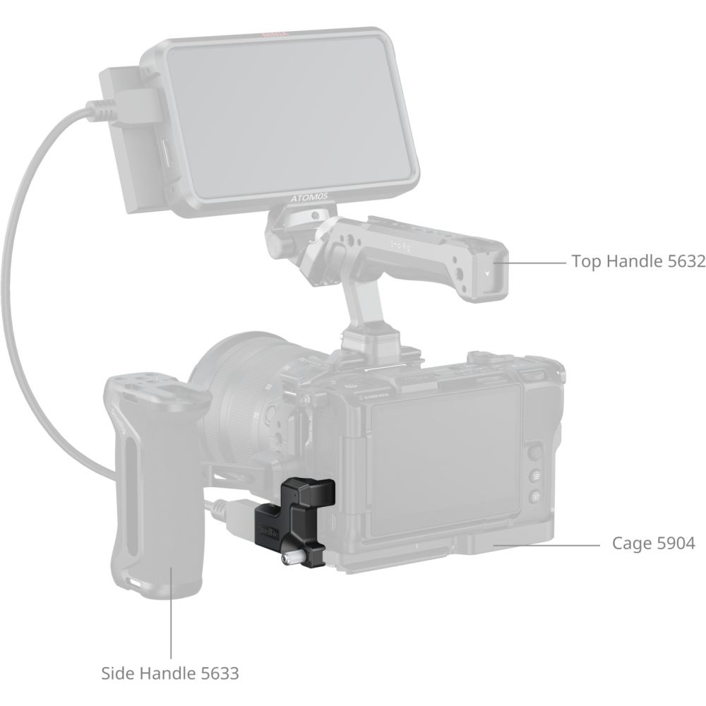 SmallRig 5907 High-Definition Adapter voor Nikon ZR