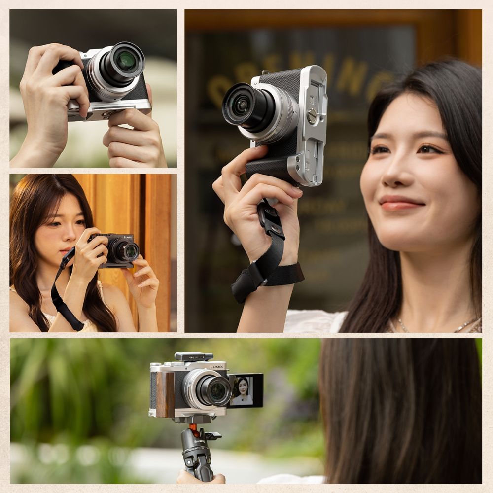 SmallRig 5700 L-Shaped Mount Plate Handle voor Panasonic LUMIX L10, black