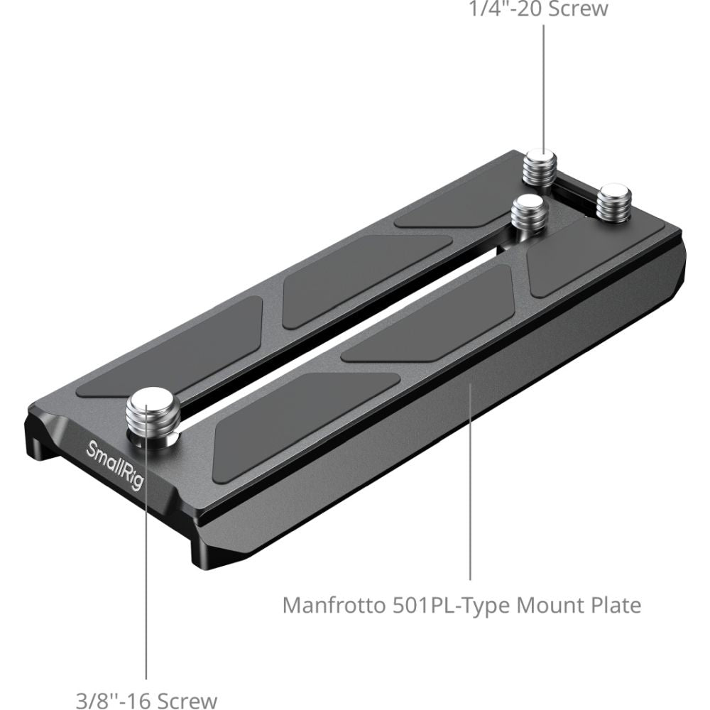 SmallRig 6318 Mount Plate Compatible met Manfrotto 501PL-Type