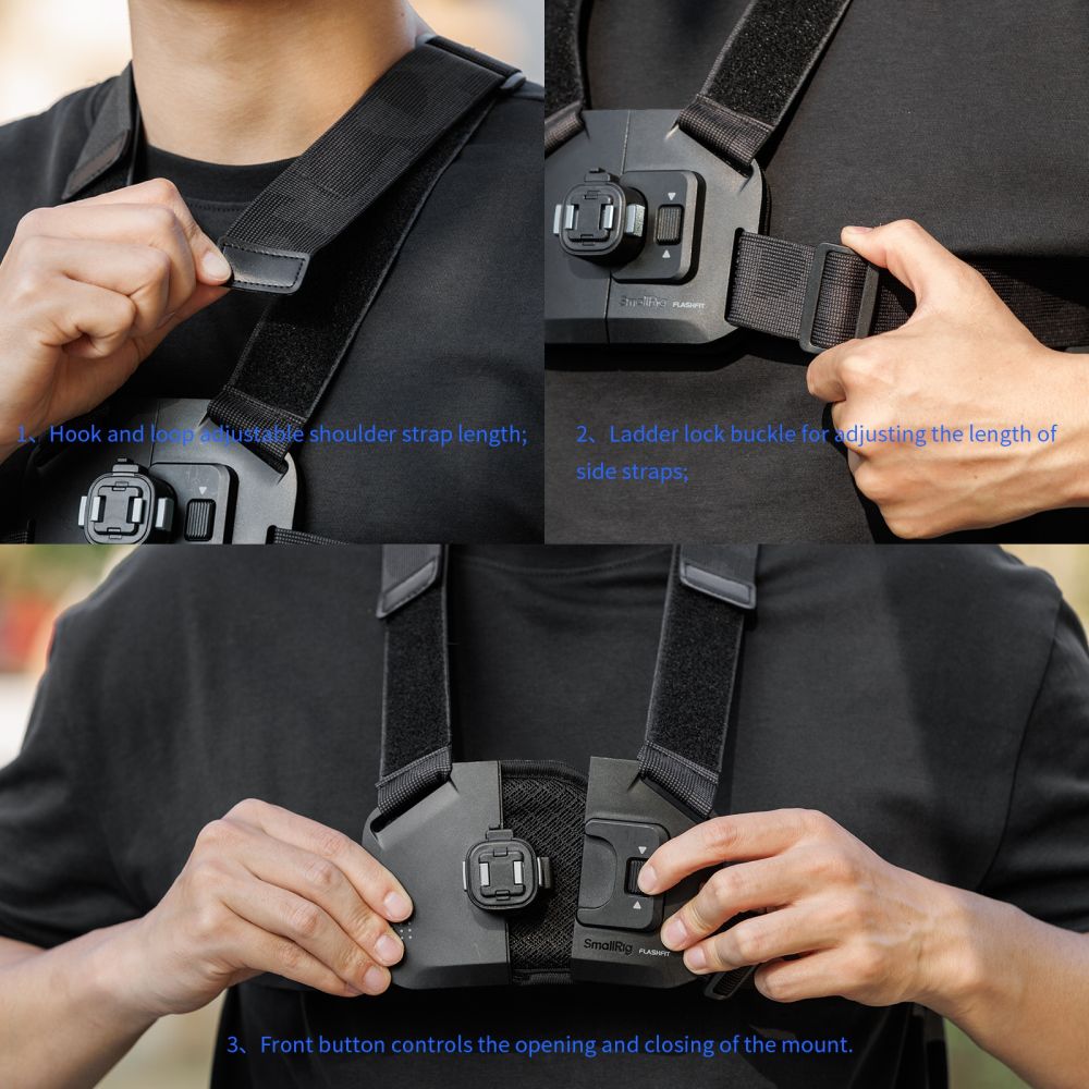 SmallRig 6305 Chest Mount for DJI Osmo Action 6 / Nano