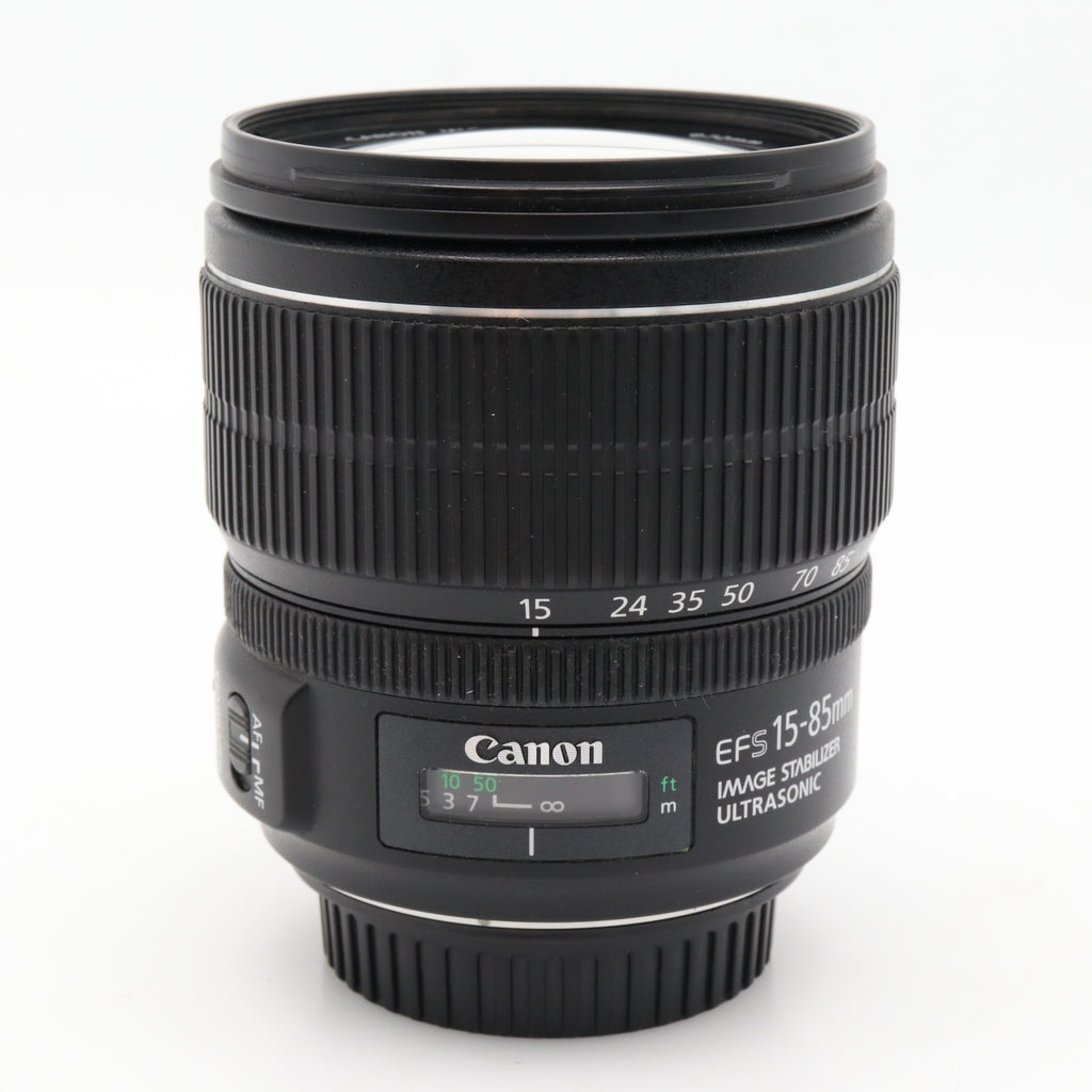 Canon EF-S 15-85mm f/3.5-5.6 IS USM tweedehands