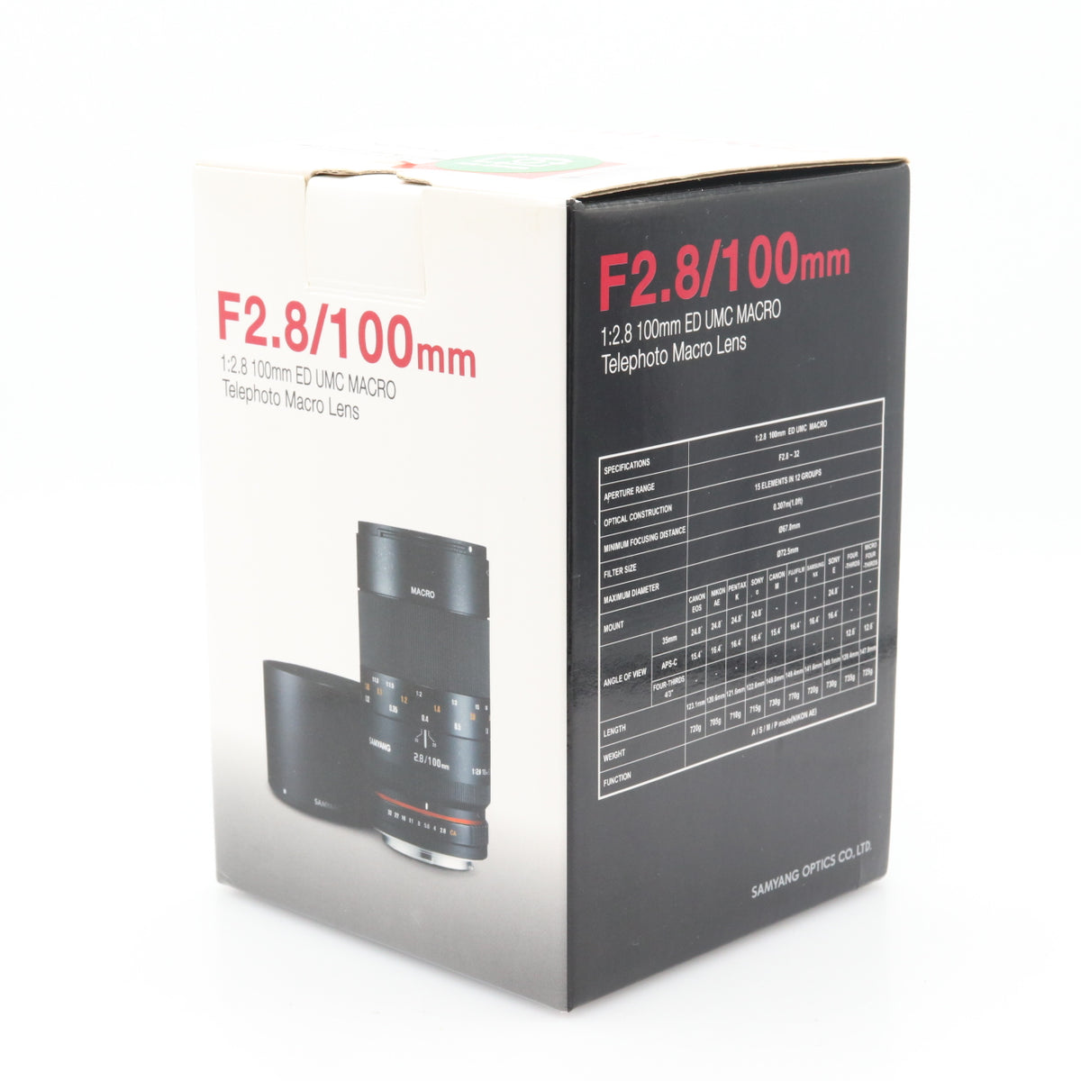 Samyang 100mm f/2.8 ED UMC Macro Fuji X occasion