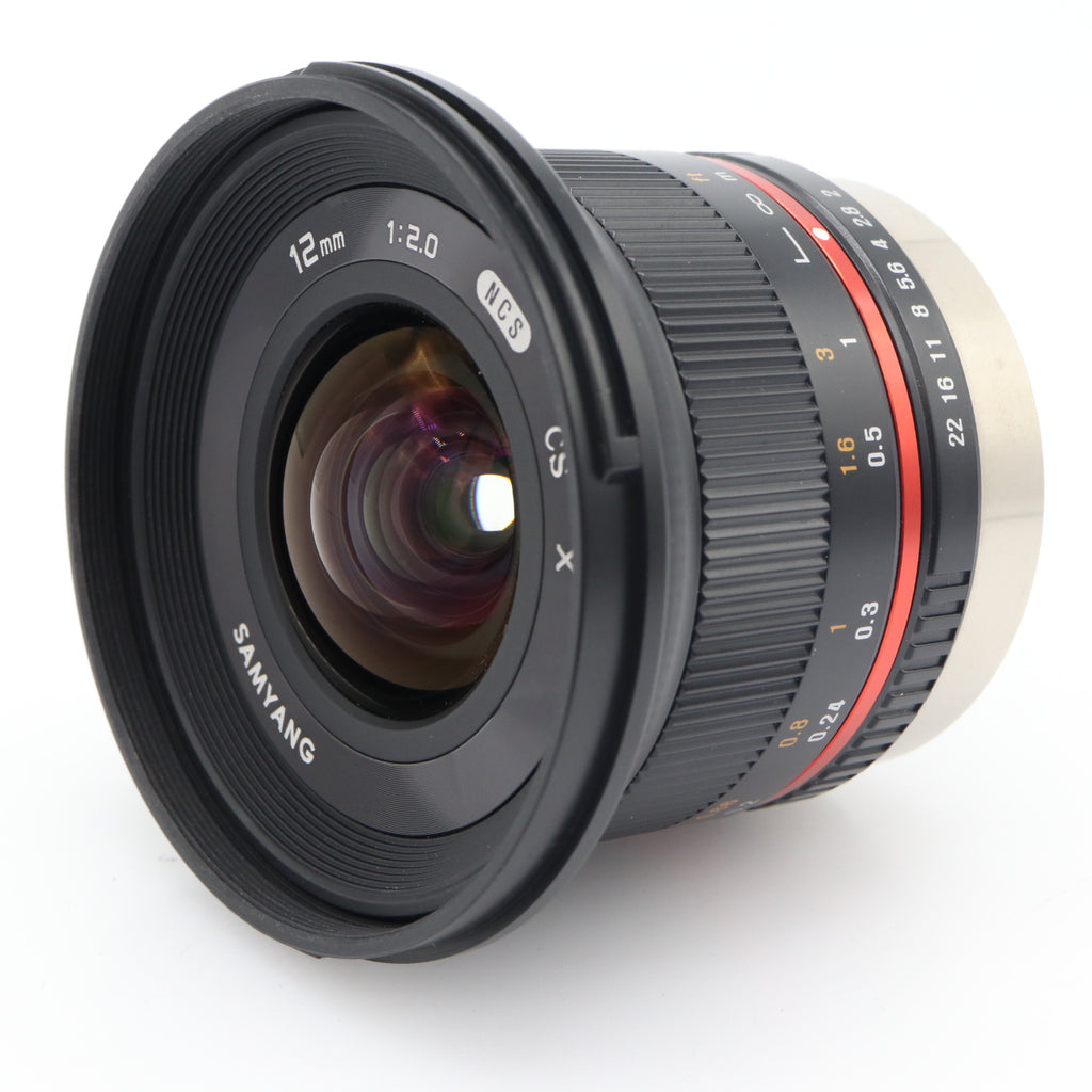 Samyang 12mm f/2 NCS CS Fujifilm X tweedehands