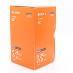 Sony E 24mm f/1.8 ZA Zeiss Sonnar T* occasion