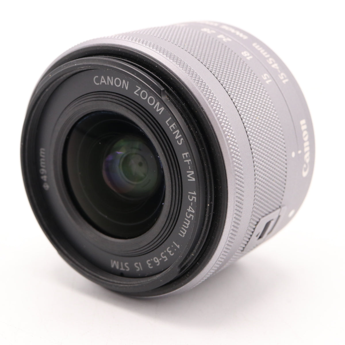 Canon EF-M 15-45mm f/3.5-6.3 IS STM zilver tweedehands
