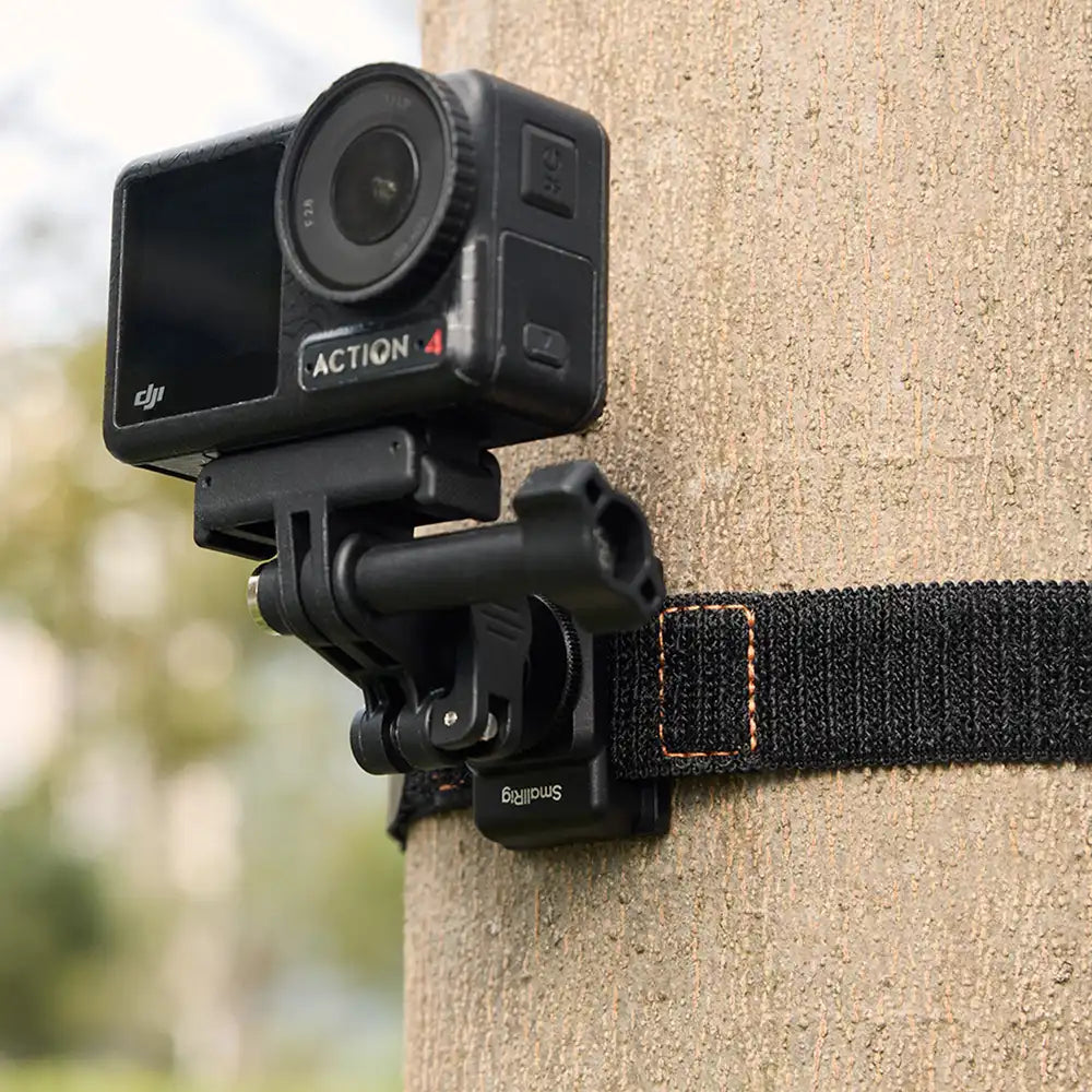 SmallRig 6396 Quick Release Adapter mit Cold Shoe Mount und Mini-Kugelkopf für DJI Osmo Action 6 / Nano