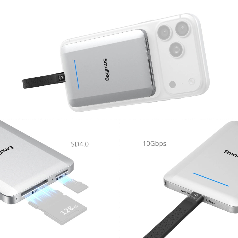 SmallRig 6293 Multifunktionale Portable SSD - 2TB