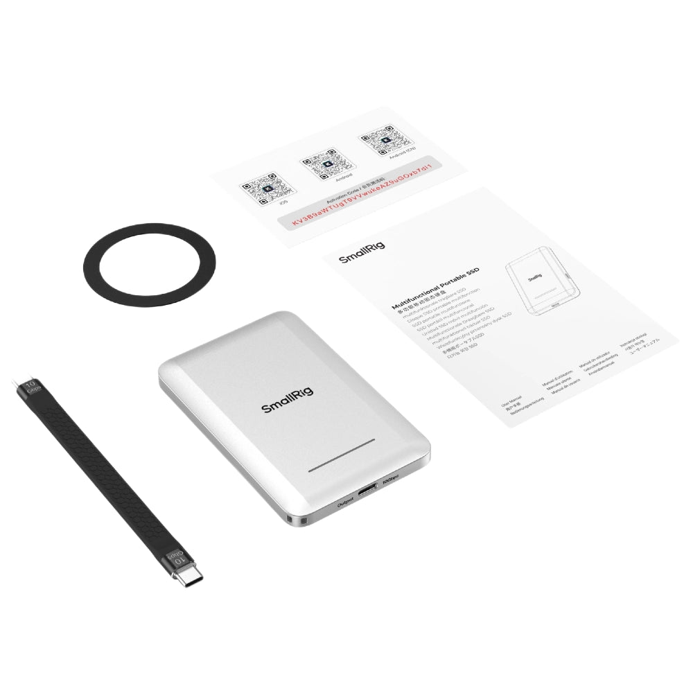 SmallRig 6293 Multifunktionale Portable SSD - 2TB