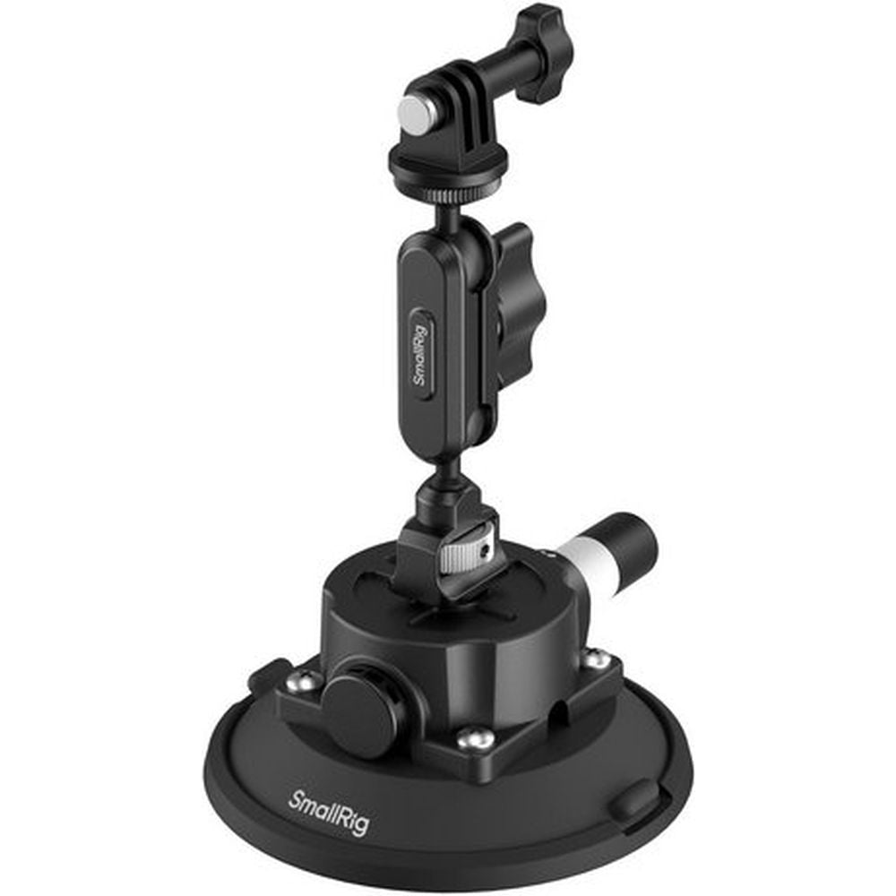 SmallRig 5855B Soporte con ventosa de 4,5" para cámaras de acción