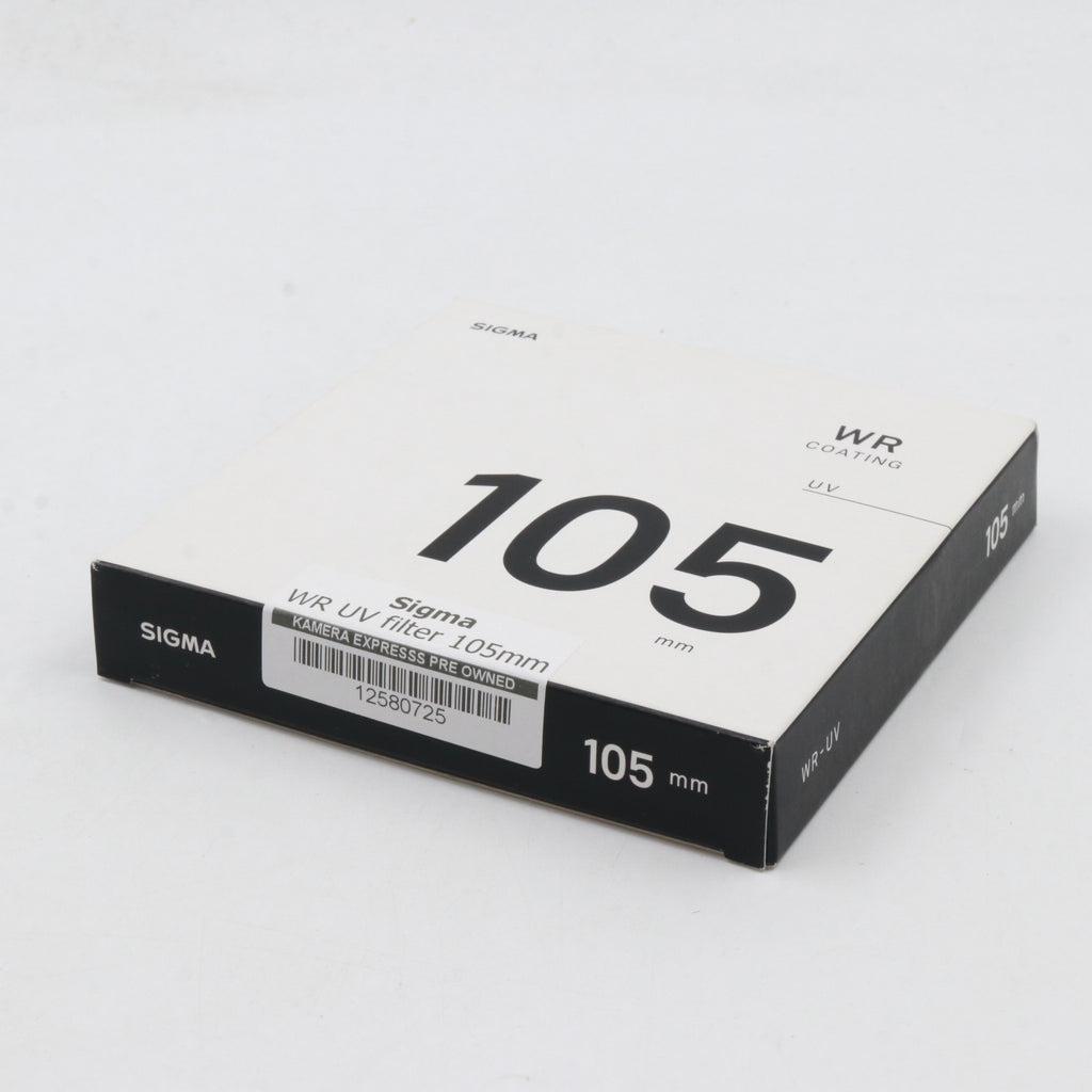 Sigma WR UV filter 105mm tweedehands