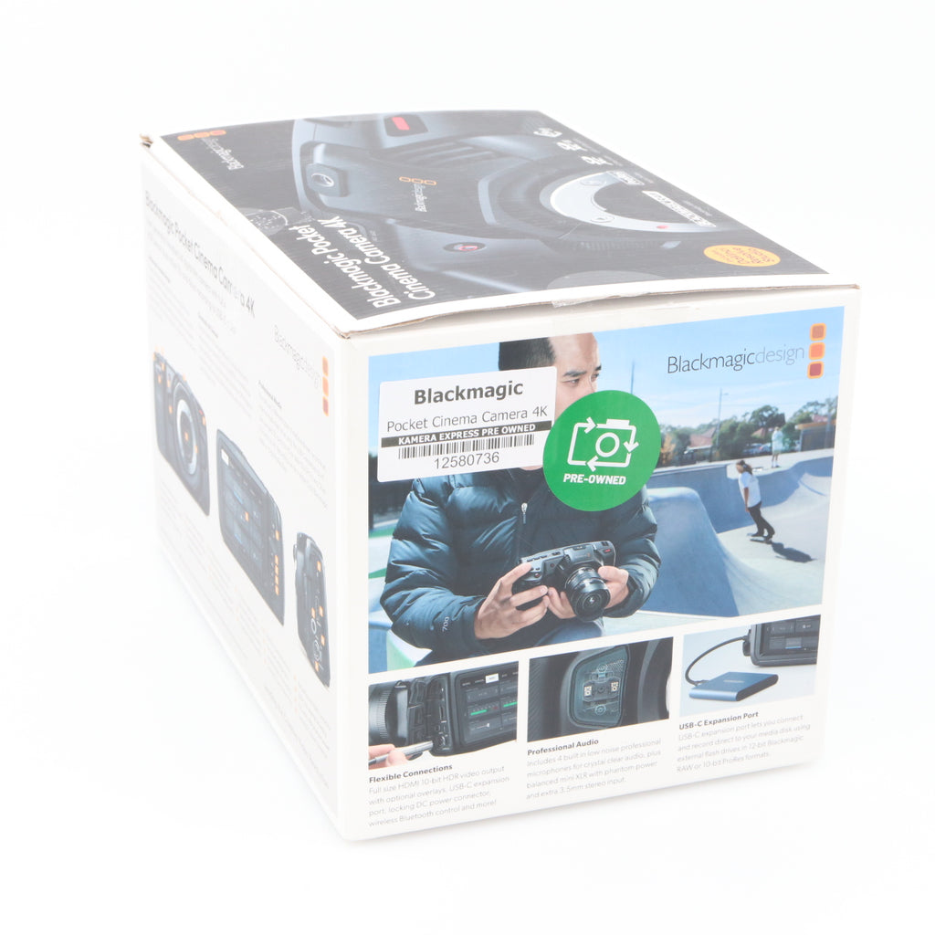 Blackmagic Pocket Cinema Camera 4K tweedehands
