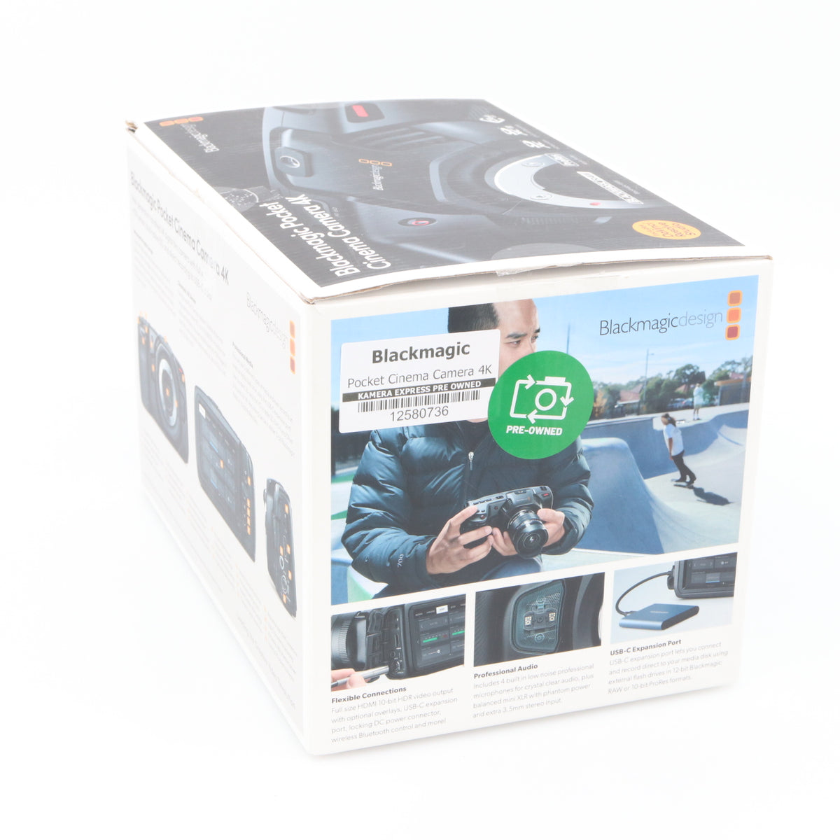 Blackmagic Pocket Cinema Camera 4K tweedehands