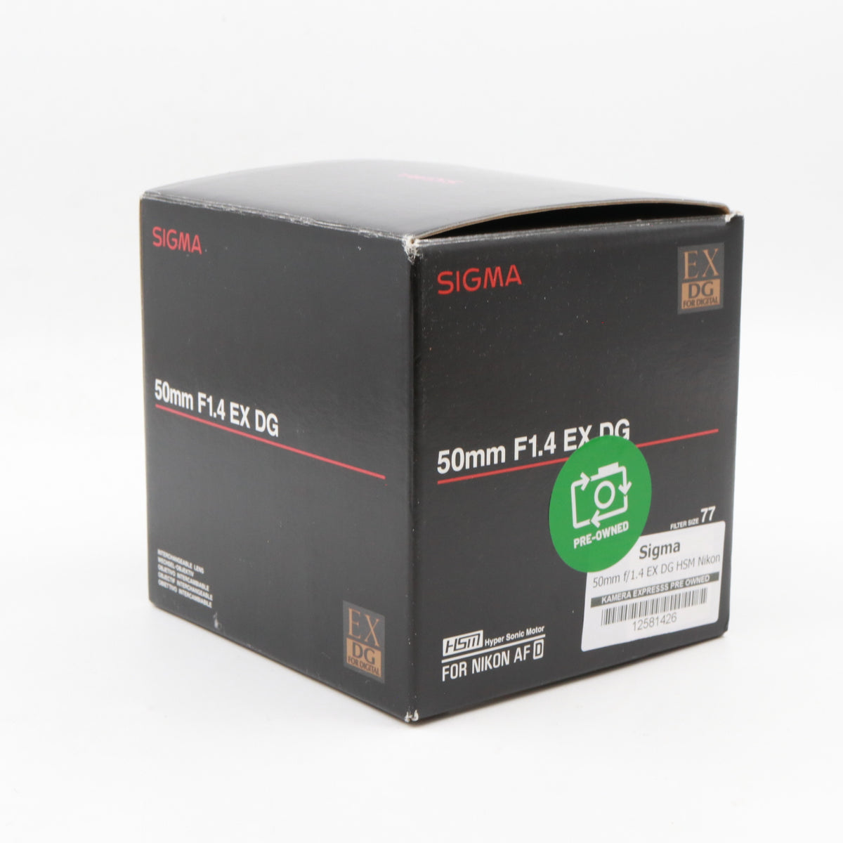 Sigma 50mm f/1.4 EX DG HSM Nikon gebraucht
