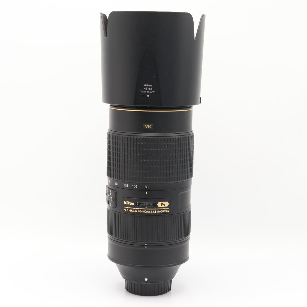 Nikon AF-S 80-400mm F/4.5-5.6G ED VR tweedehands