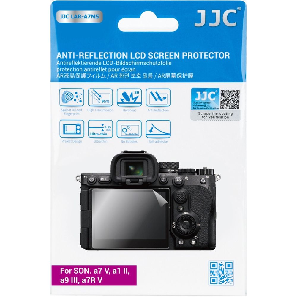 JJC LAR-A7M5 Protector de pantalla LCD antirreflectante