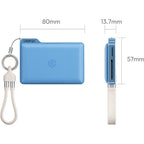 Ulanzi DC01 Estuche portátil para tarjetas de memoria 2 en 1 - Azul