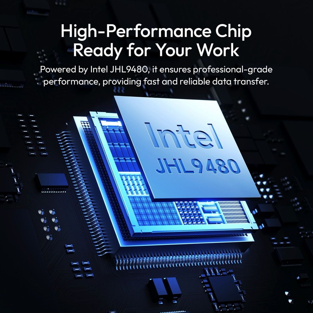Ulanzi DT580 Caja SSD de 80 Gbps M.2 NVMe