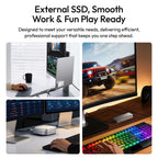 Ulanzi DT580 Caja SSD de 80 Gbps M.2 NVMe