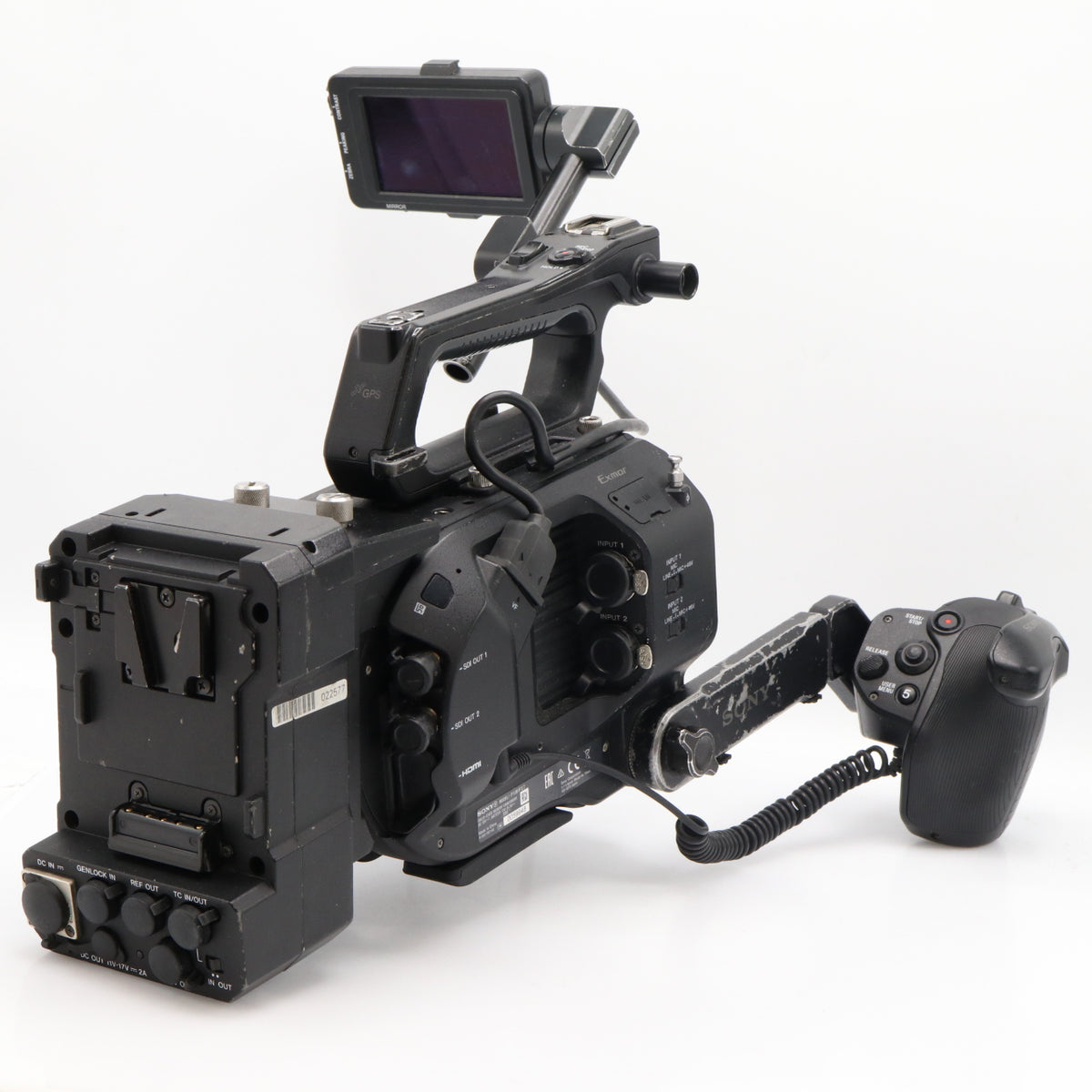 Sony PXW-FS7 boîtier + XDCA-FS7 extension unit occasion