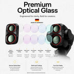 Freewell Osmo Pocket 4P Filtros - Uso diario - Paquete de 4 - Negro