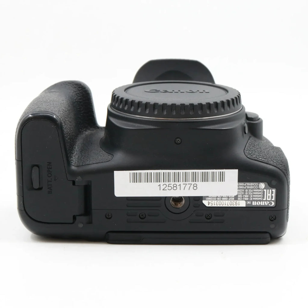 Canon EOS 77D body used