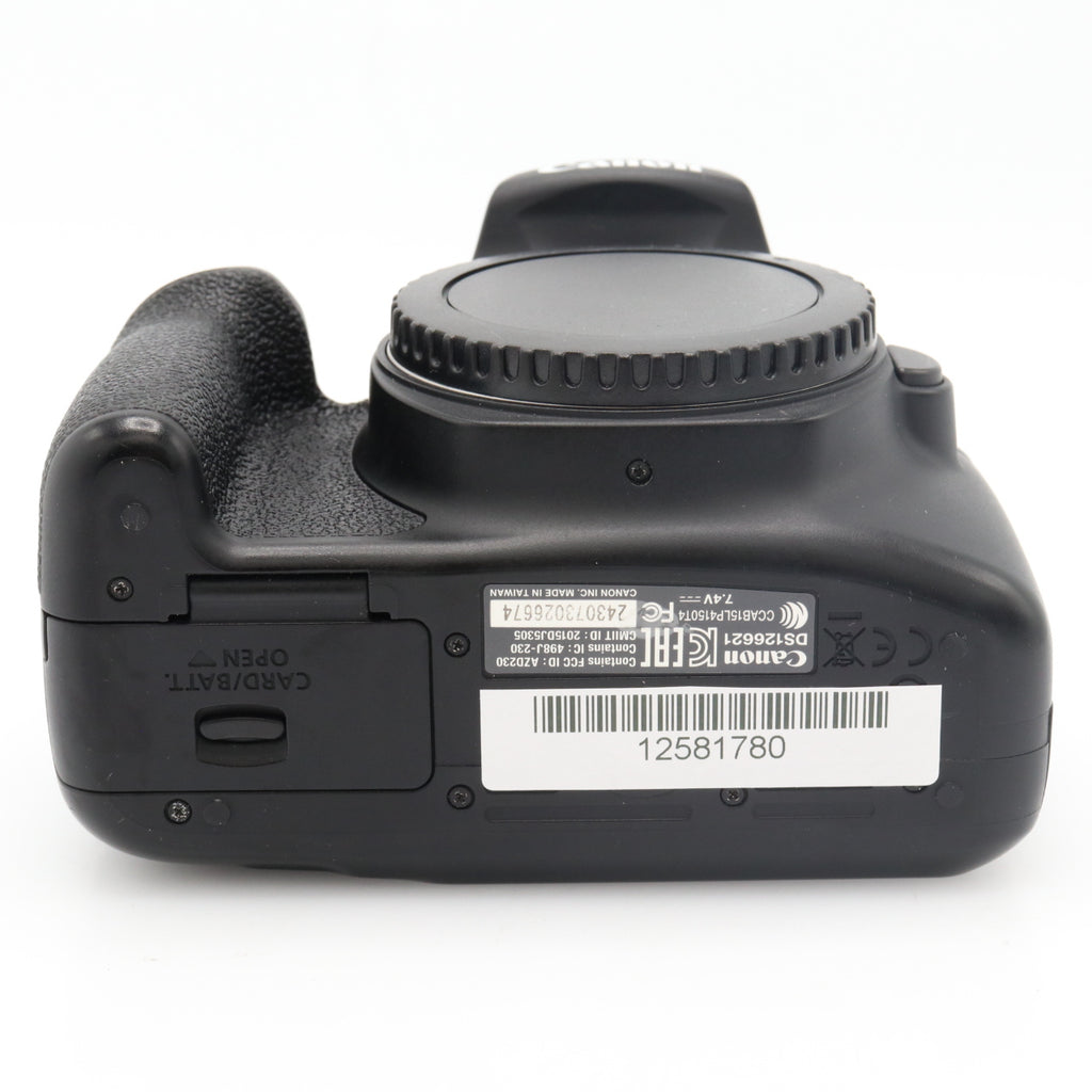 Canon EOS 1300D body used
