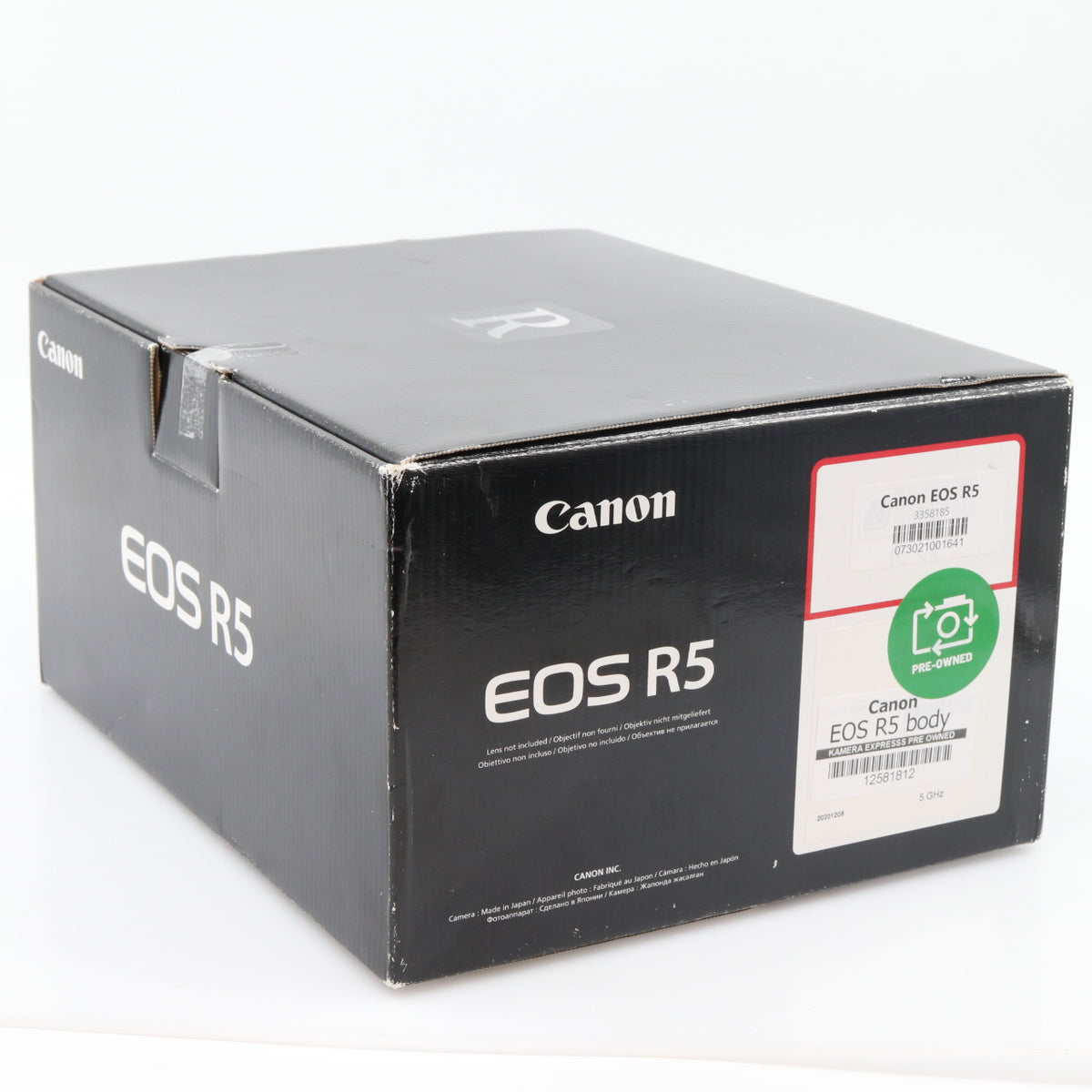 Canon EOS R5 body tweedehands