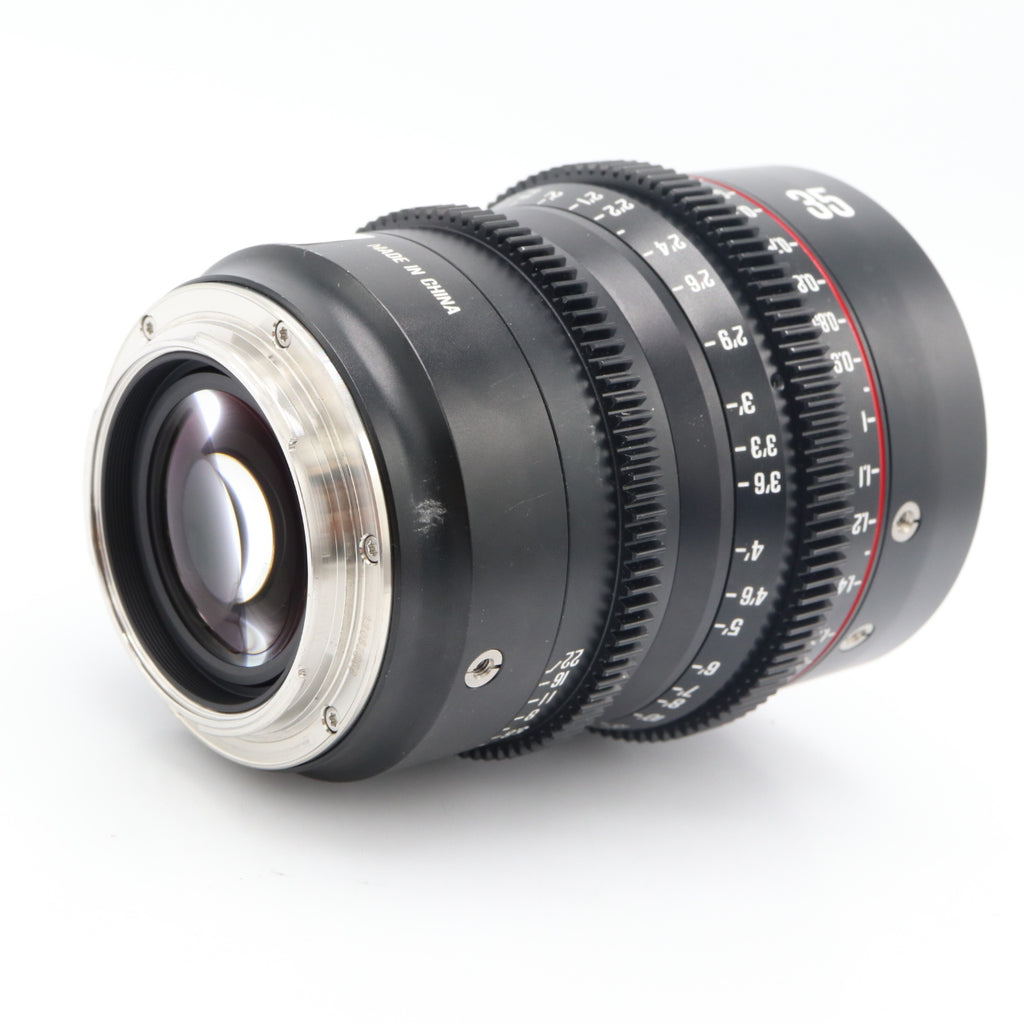 Meike MK 35mm T2.1 Canon EF tweedehands