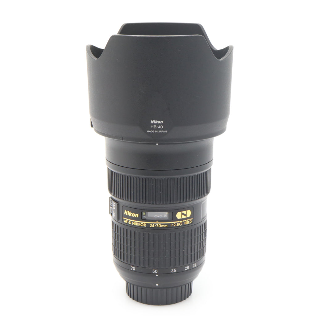 Nikon AF-S 24-70mm f/2.8G ED tweedehands