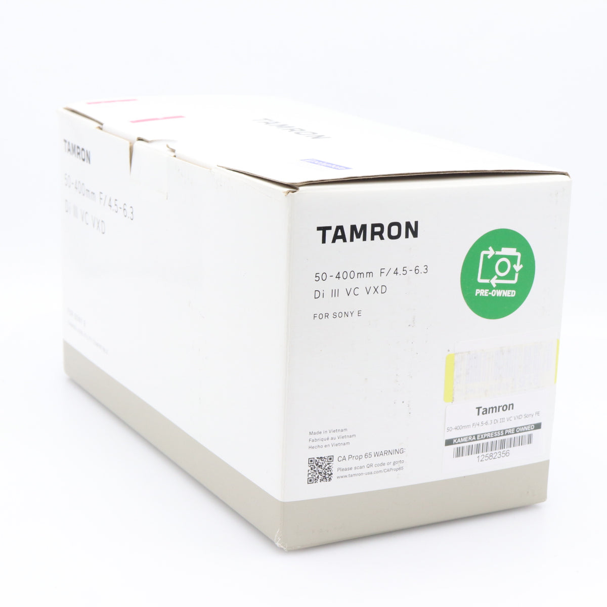 Tamron 50-400mm F/4.5-6.3 Di III VC VXD Sony FE occasion