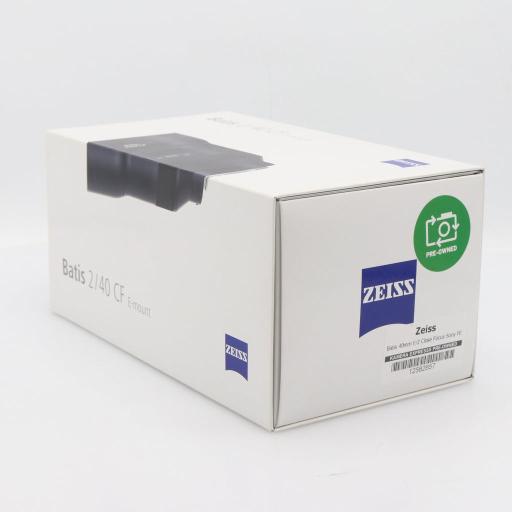Zeiss Batis 40mm F/2 Close Focus Sony FE occasion