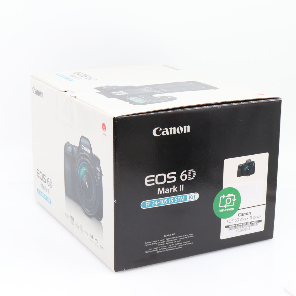 Canon EOS 6D mark II body tweedehands