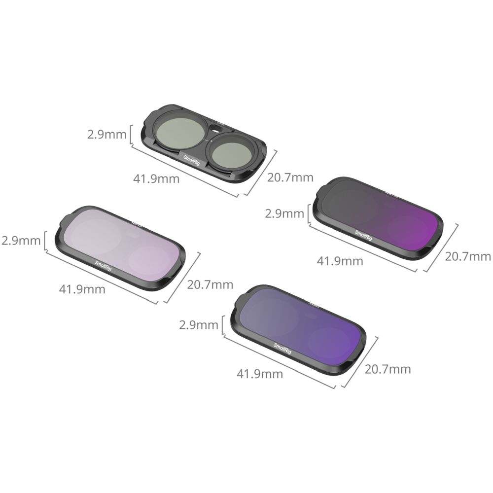 SmallRig 6688 Kit de filtros para Insta360 Luna Ultra