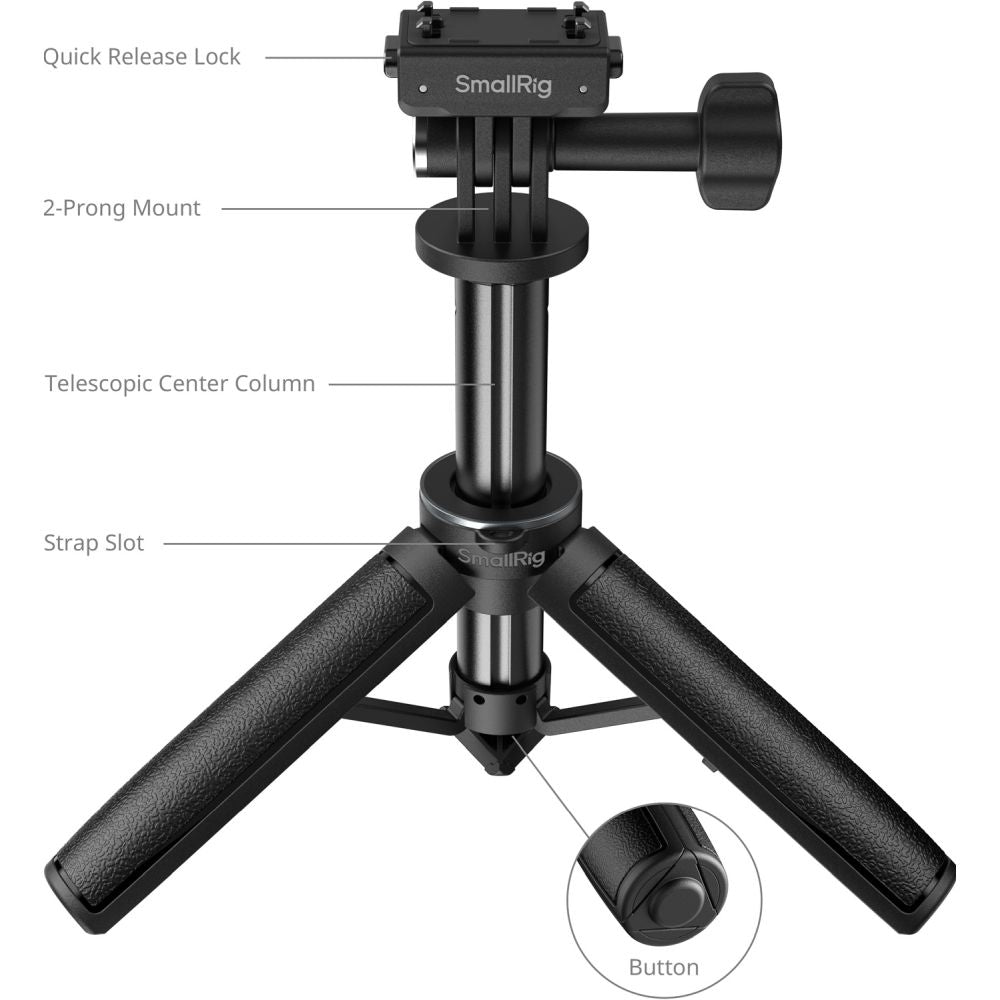 SmallRig 6151 Selfie Stick Support voor Insta360 X5 / Ace Pro / Ace Pro 2