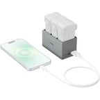 SmallRig 6502 Cargador de batería de 100 W para DJI Mini 5 / 4 / 3 Pro