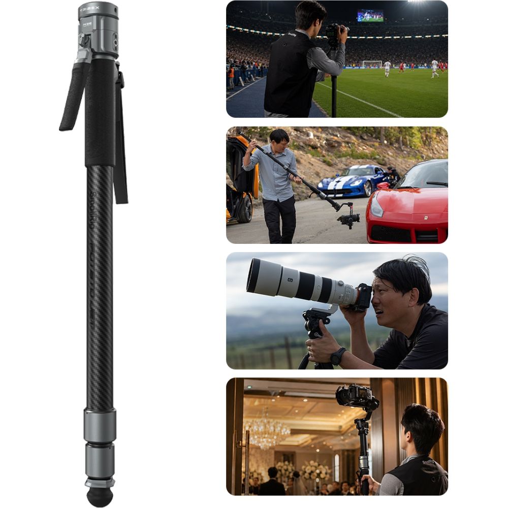 SmallRig 6284 × Potato Jet TRIBEX PRO Monopie (Versión básica)