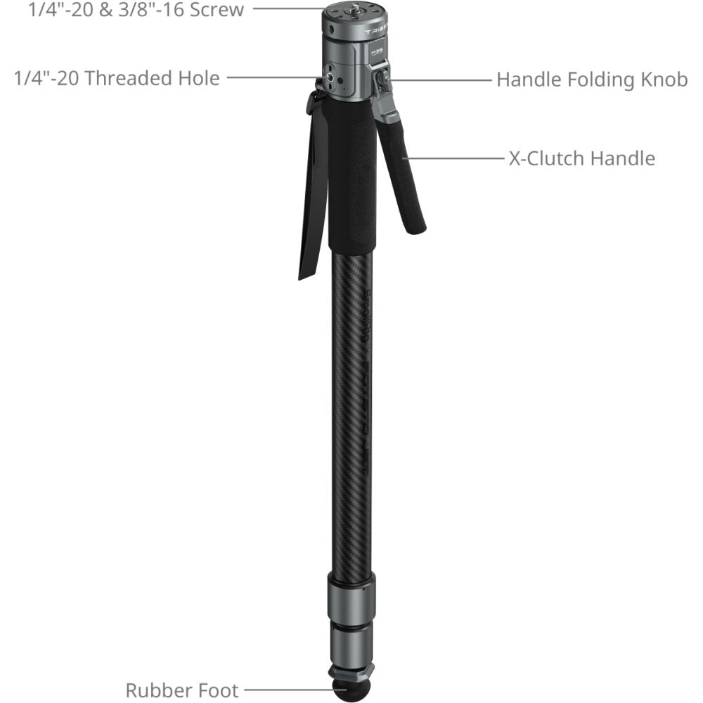SmallRig 6284 × Potato Jet TRIBEX PRO Monopie (Versión básica)