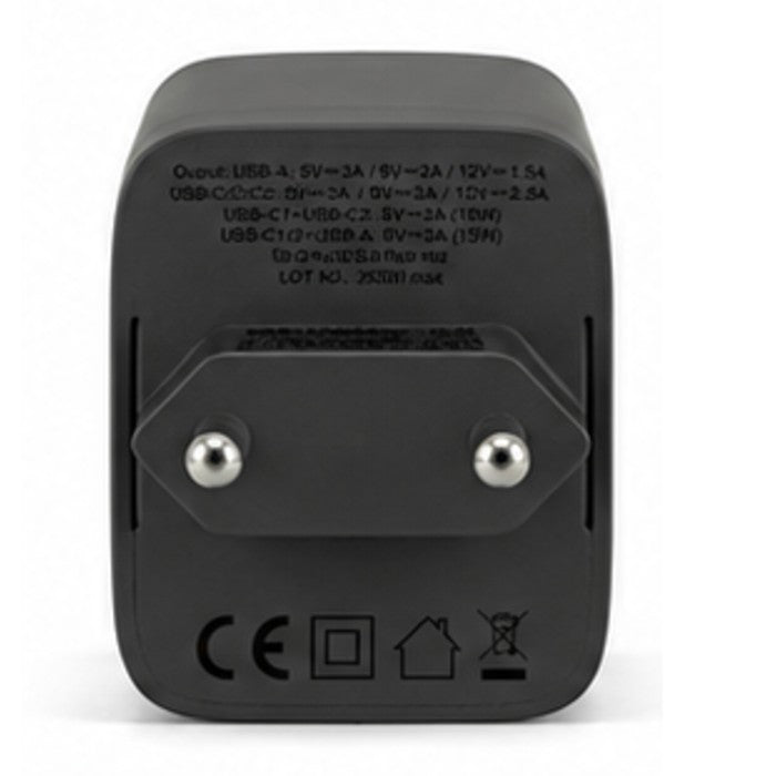 Jupio Triple USB (2C1A) GaN Cargador 65W