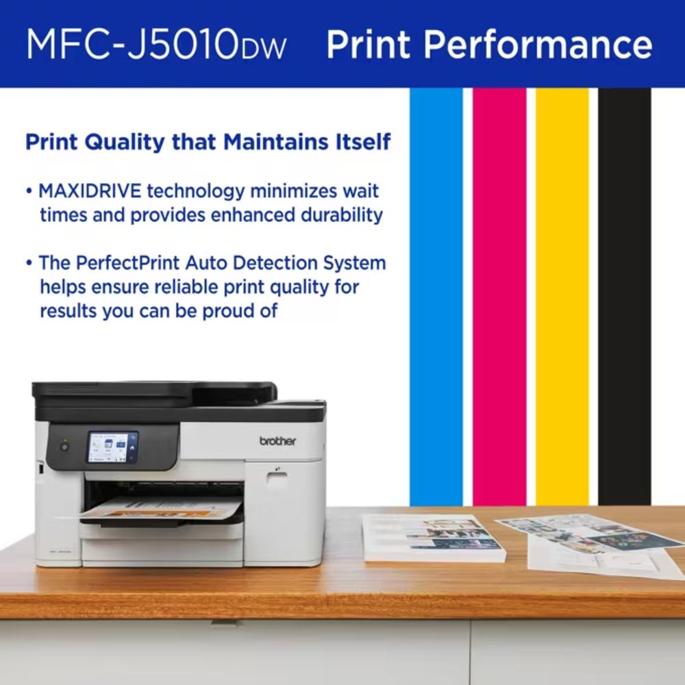 Brother MFC-J5010DW Impresora de inyección de tinta a color todo en uno