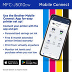 Brother MFC-J5010DW Impresora de inyección de tinta a color todo en uno