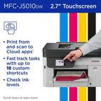 Brother MFC-J5010DW Impresora de inyección de tinta a color todo en uno