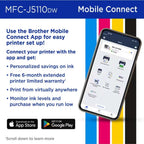 Brother MFC-J5110DW impresora de inyección de tinta a color todo en uno
