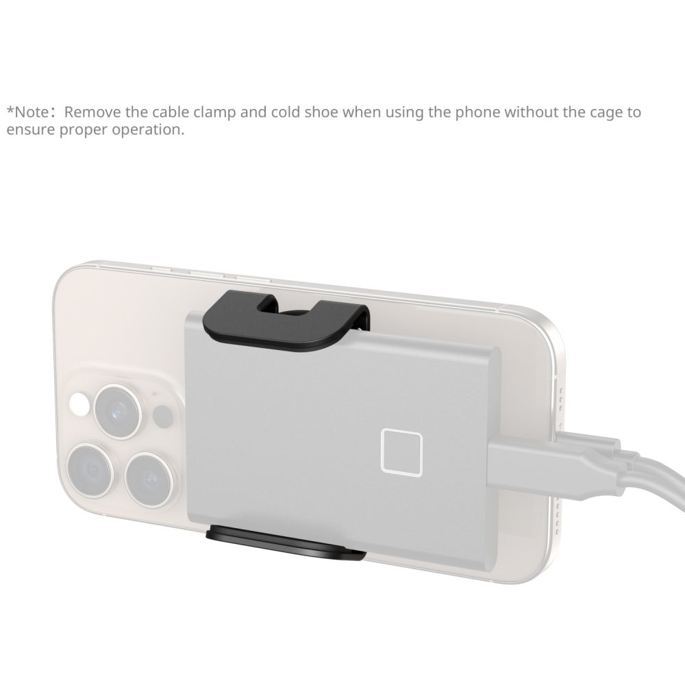 SmallRig 5196B Abrazadera de montaje universal para SSD externas