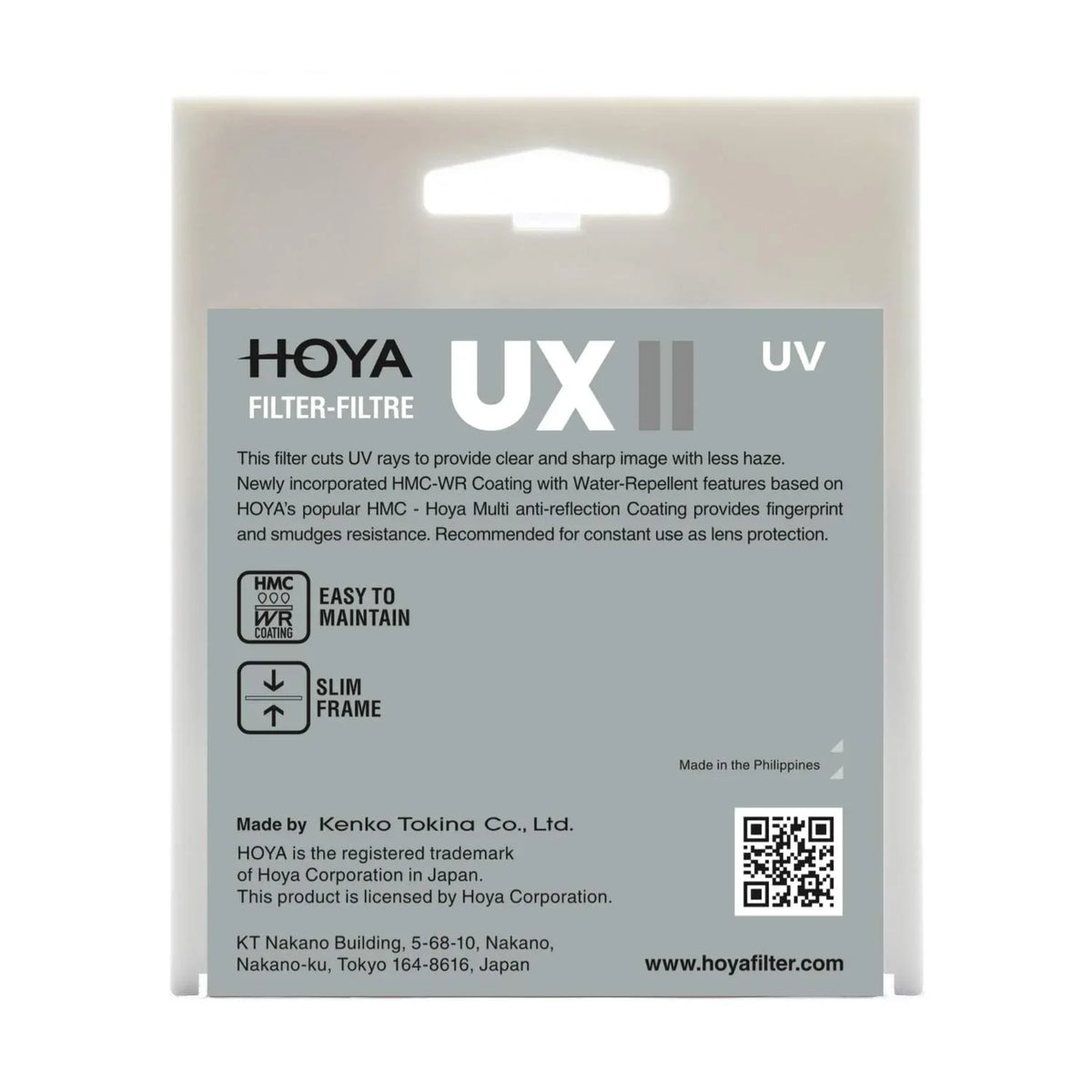 Hoya UX II UV-filtro – 39mm