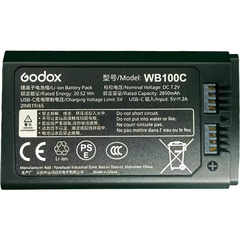 Godox WB100C Batería