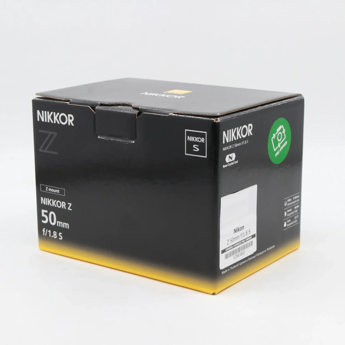Nikon Z 50mm f/1.8 S usato