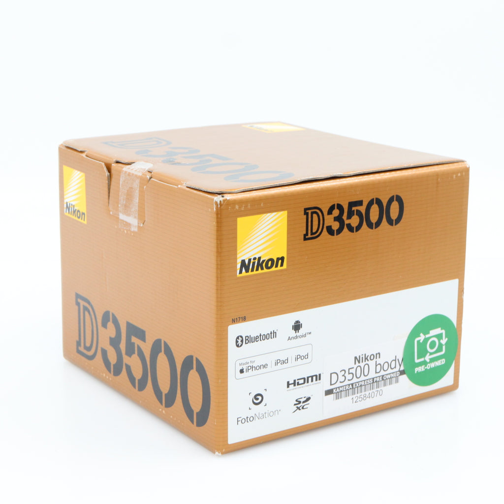Nikon D3500 body tweedehands