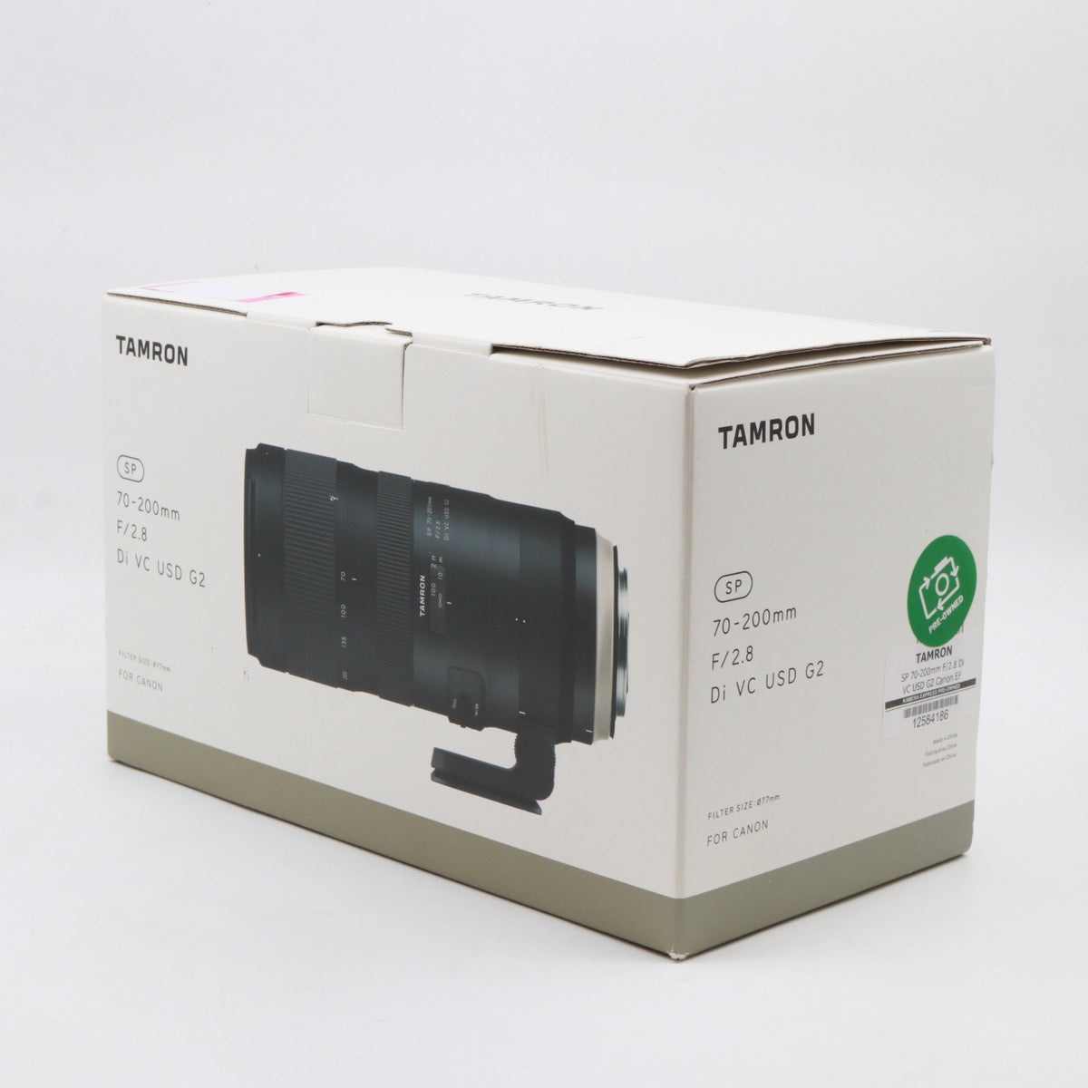 Tamron SP 70-200mm F/2.8 Di VC USD G2 Canon EF occasion